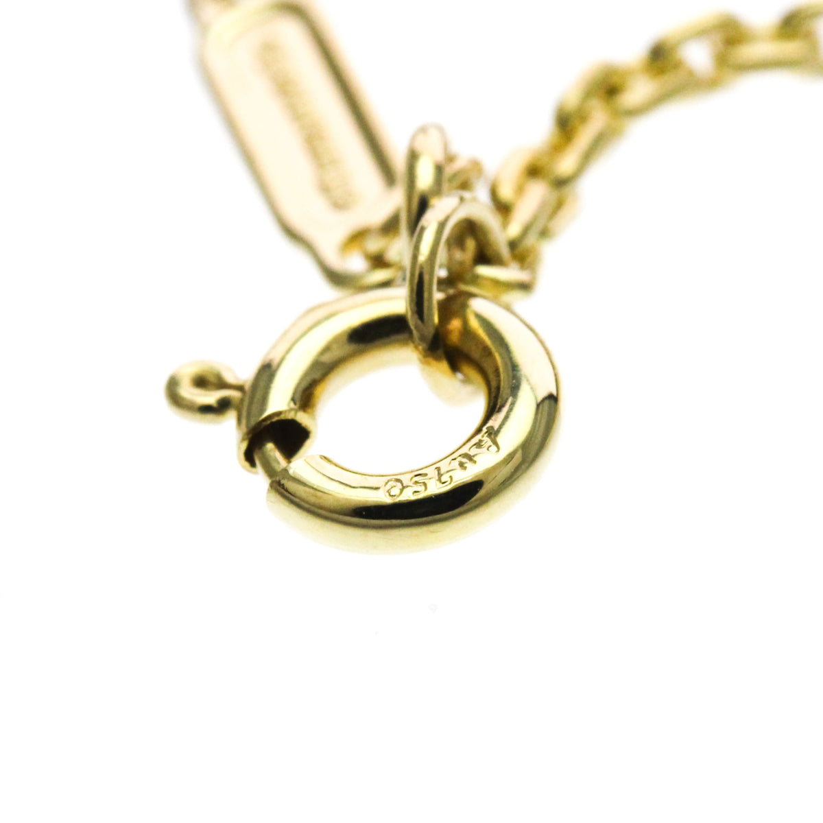 Tiffany Hardware Double Link · 18K Yellow Gold