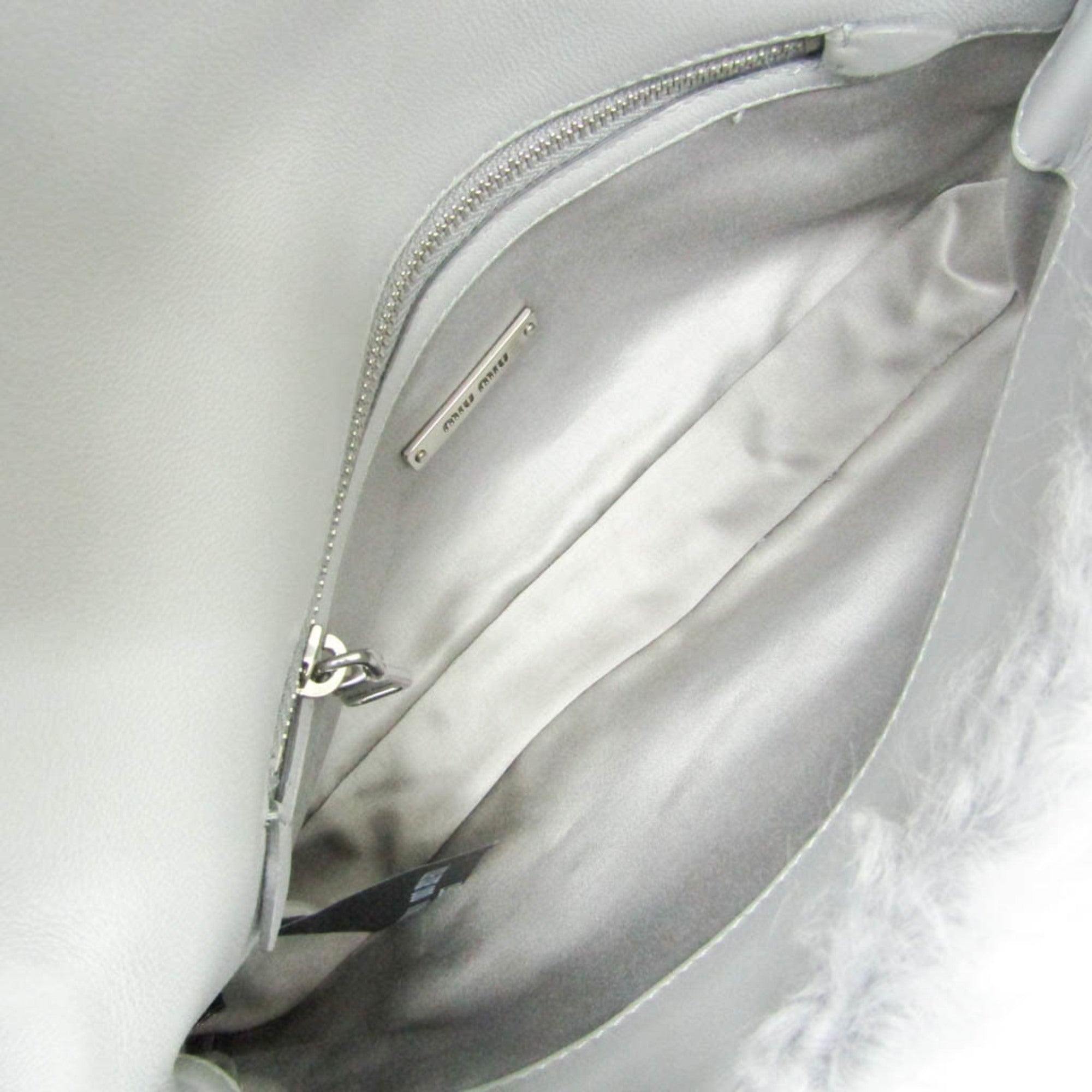 Miu Miu · Mouton Leather Shoulder Bag