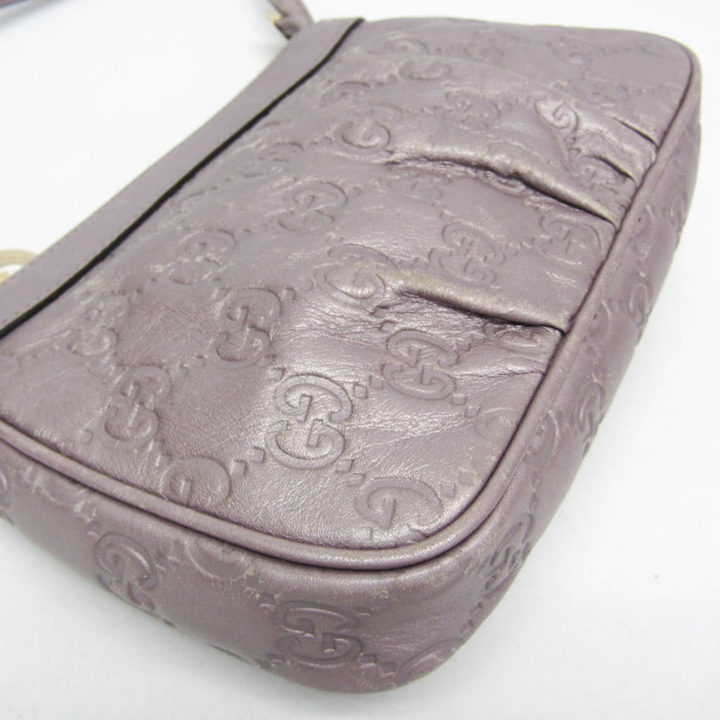 Gucci Guccissima · Leather Shoulder Bag