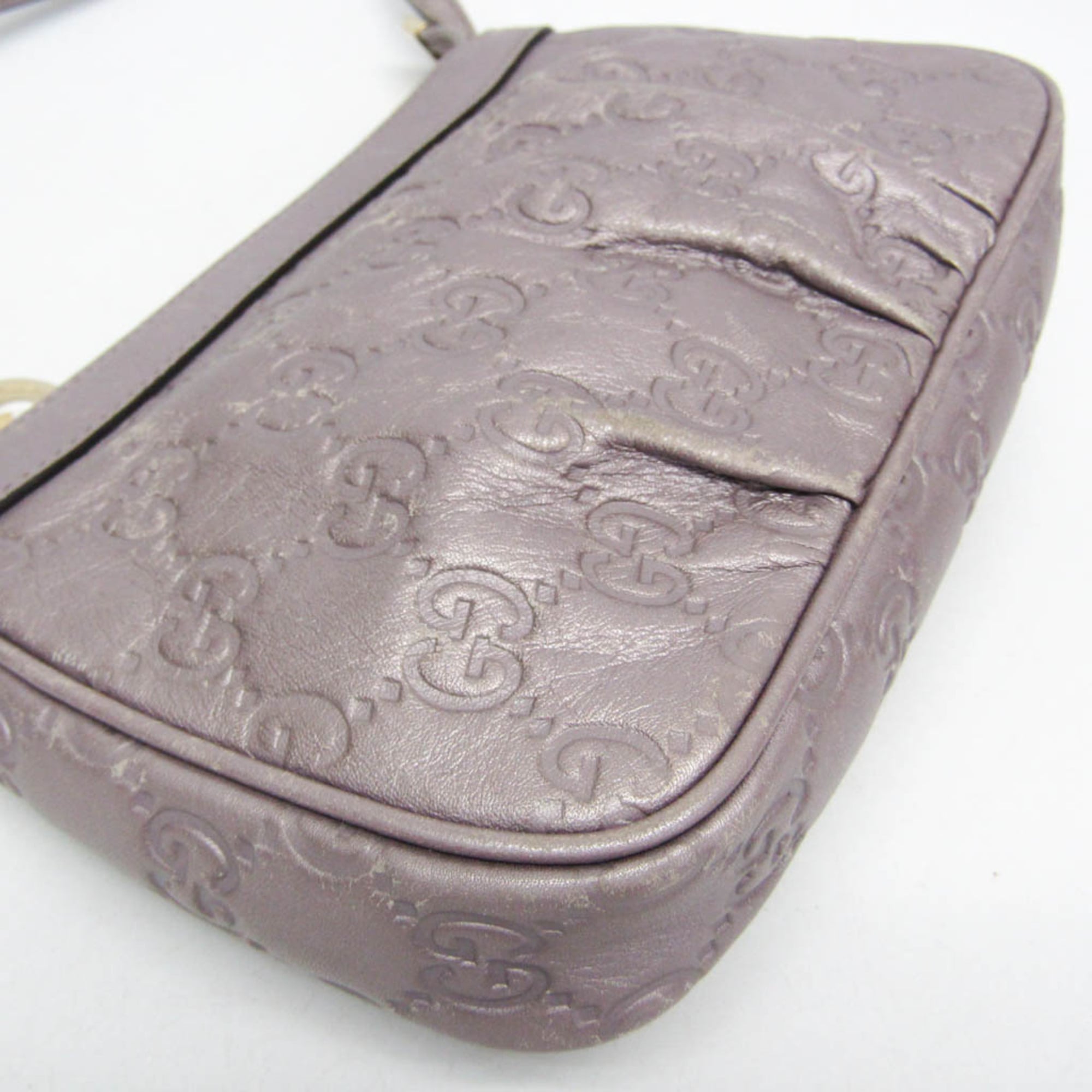 Gucci Guccissima · Leather Shoulder Bag