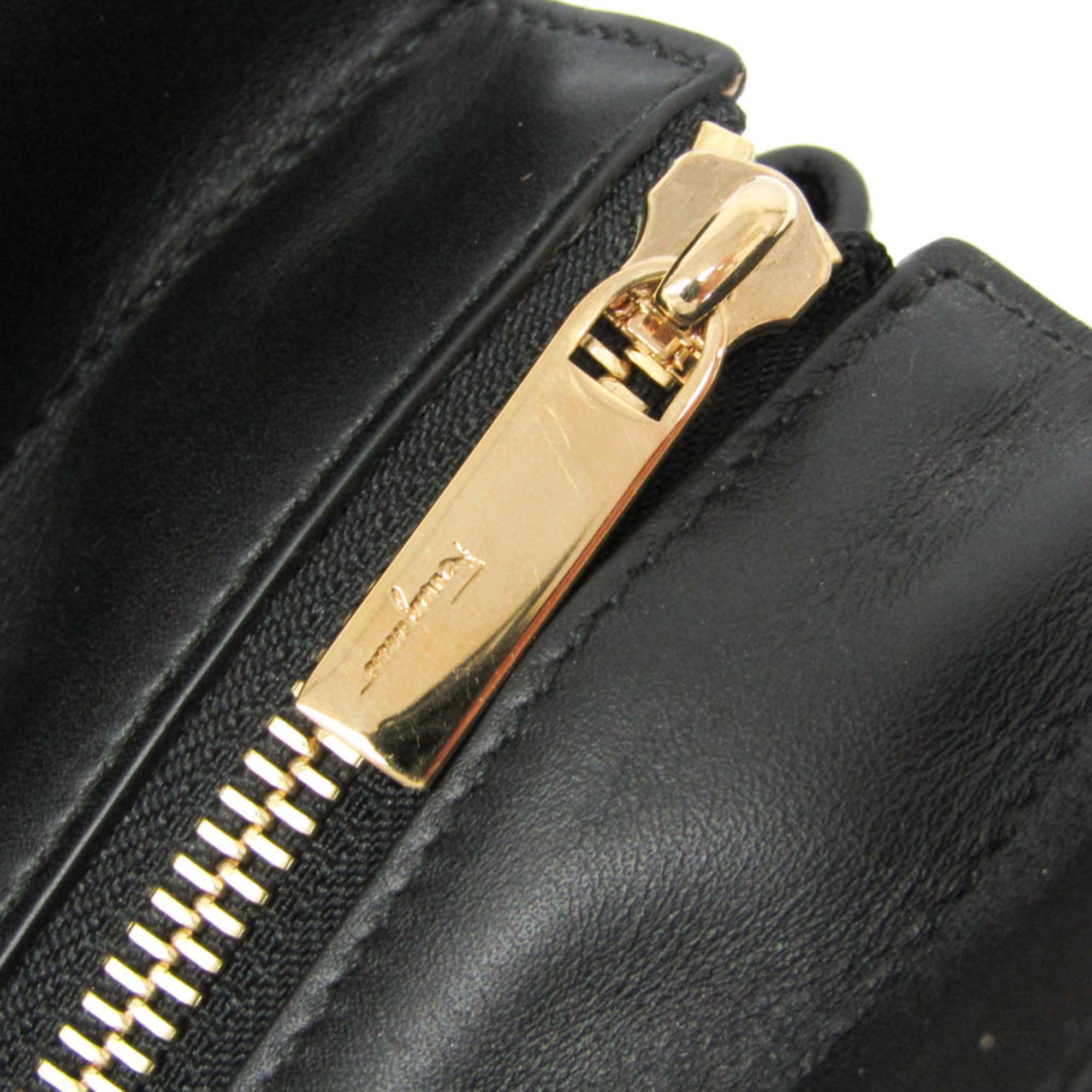 Salvatore Ferragamo Gancini · Leather Tote