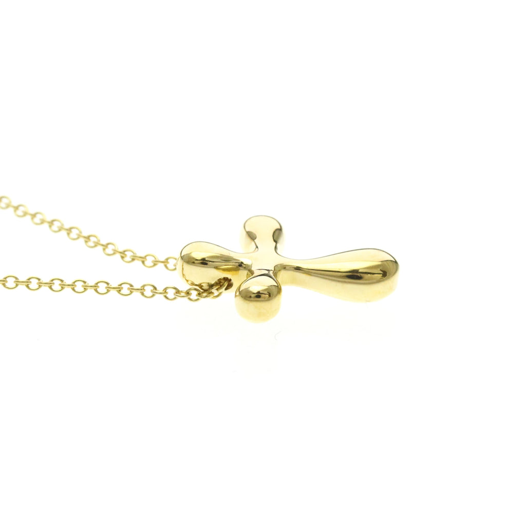 Tiffany Small Cross · 18K Yellow Gold