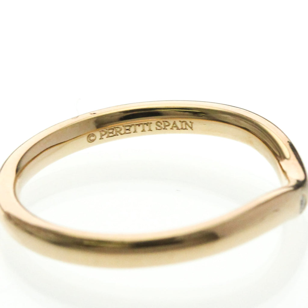 Tiffany Curved Band · Rose Gold · Diamond