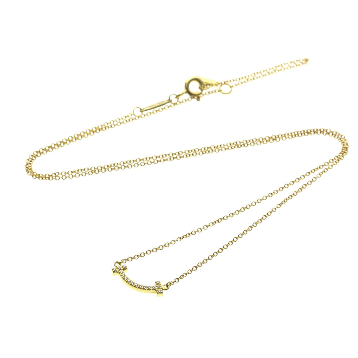 Tiffany T Smile · 18K Yellow Gold · Diamond