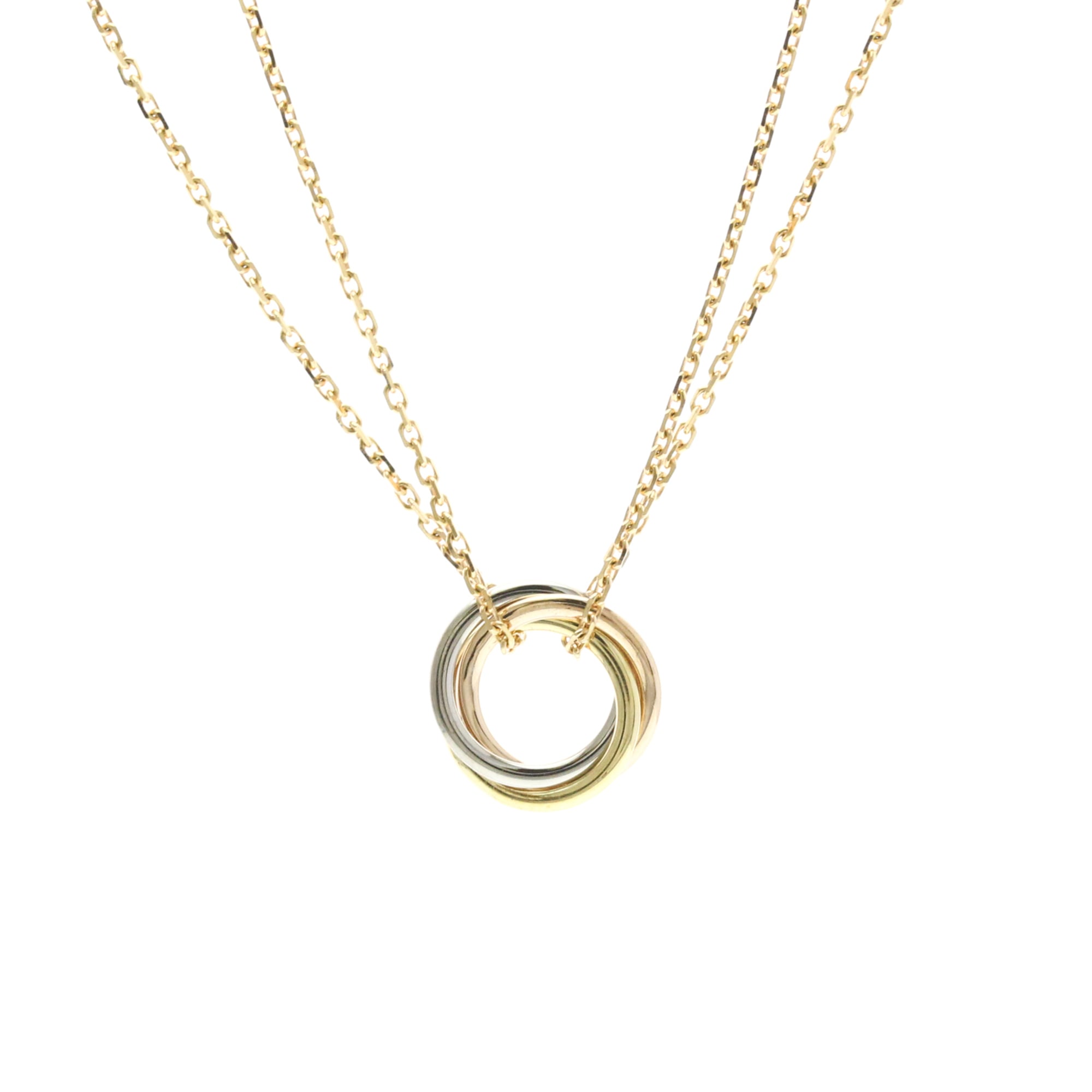 Cartier Baby Trinity · Tri-Gold Necklace
