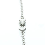 Tiffany Ribbon · Diamond · 18K White Gold