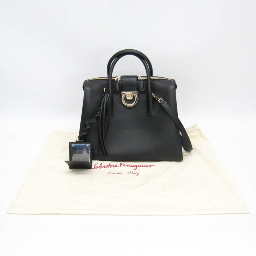 Salvatore Ferragamo Gancini · Leather