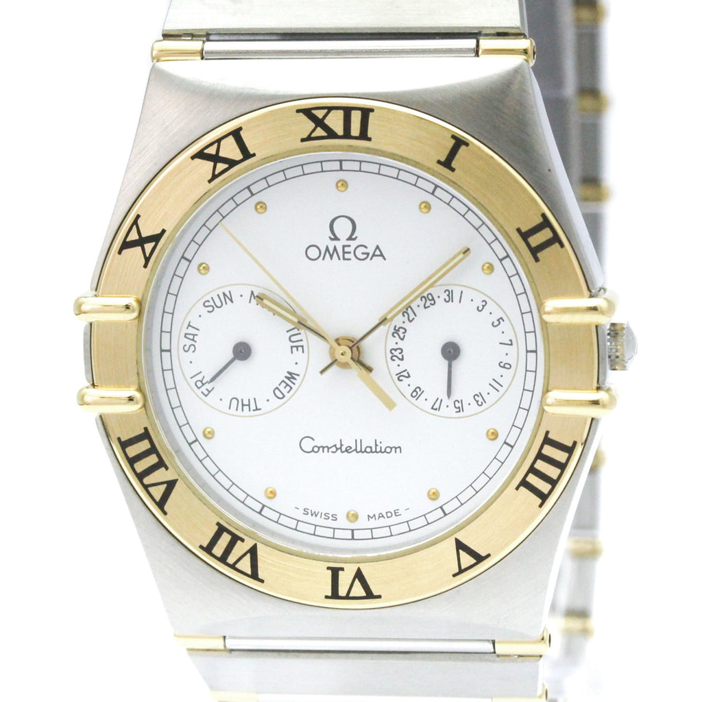 Omega Constellation · 18K Yellow Gold · Steel
