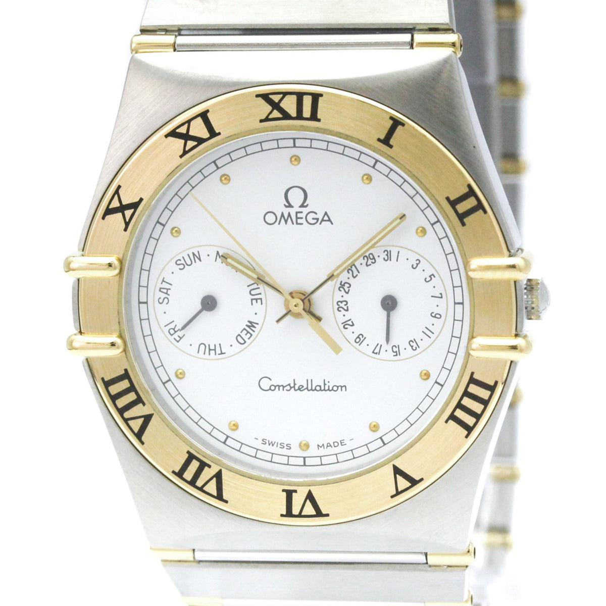 Omega Constellation · 18K Yellow Gold · Steel