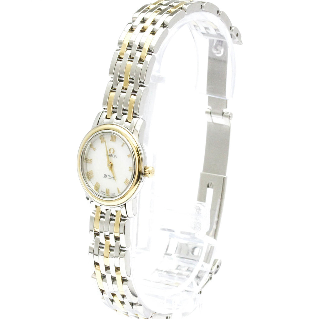 Omega De Ville Prestige · MOP · Steel & 18K Yellow Gold