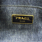 Prada Canapa · Denim Tote