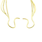 Tiffany Wave · 18K Yellow Gold · Earrings
