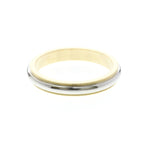 Tiffany Milgrain · Platinum & 18K Yellow Gold