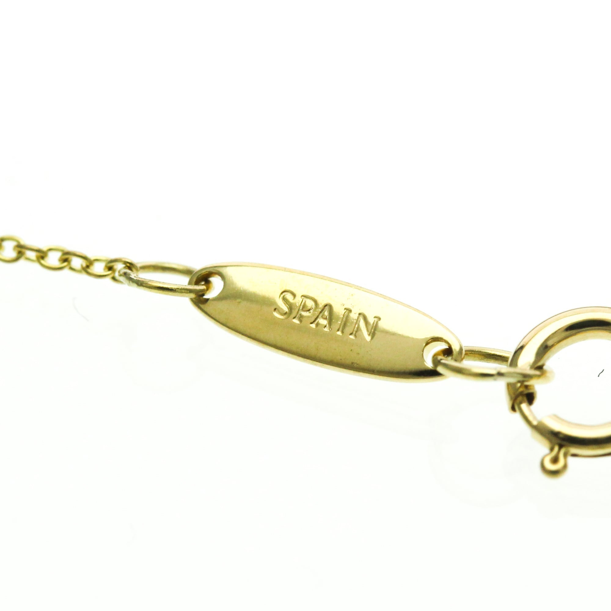 Tiffany Open Teardrop · 18K Yellow Gold