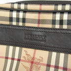 Burberry Novacheck · Coated Canvas Clutch