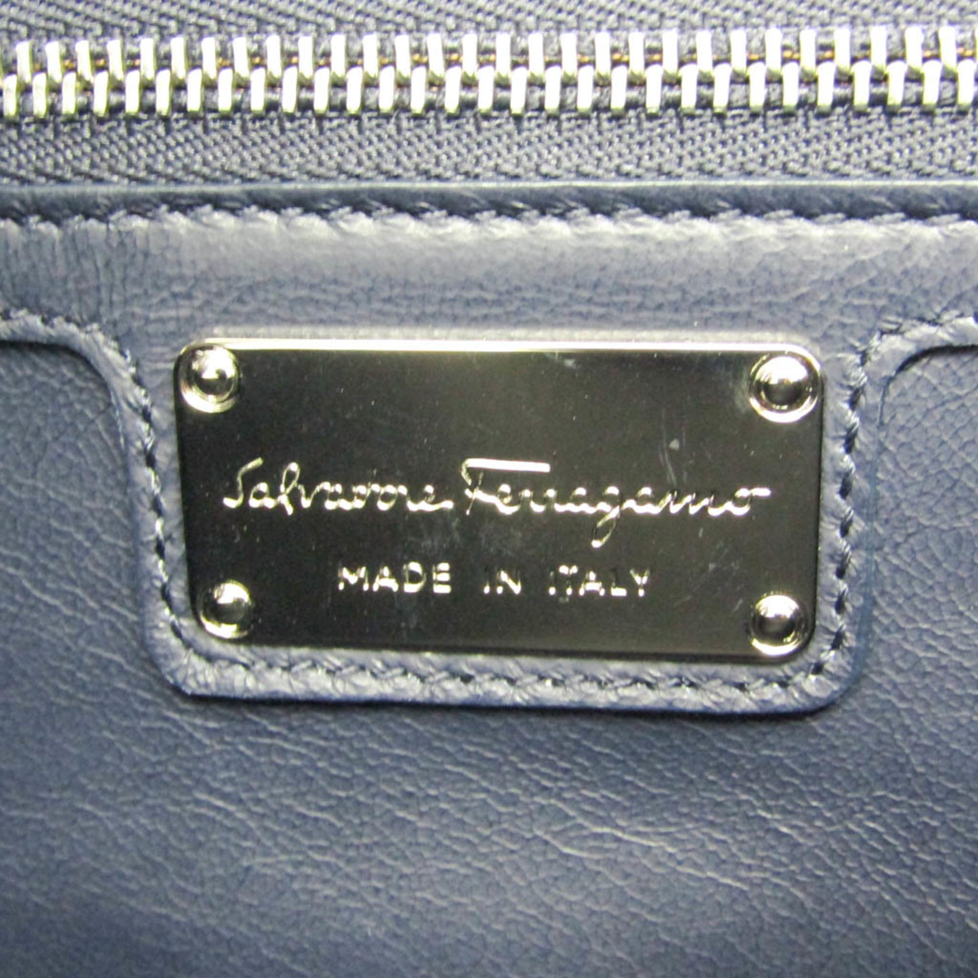 Salvatore Ferragamo Vara · Enamel Leather