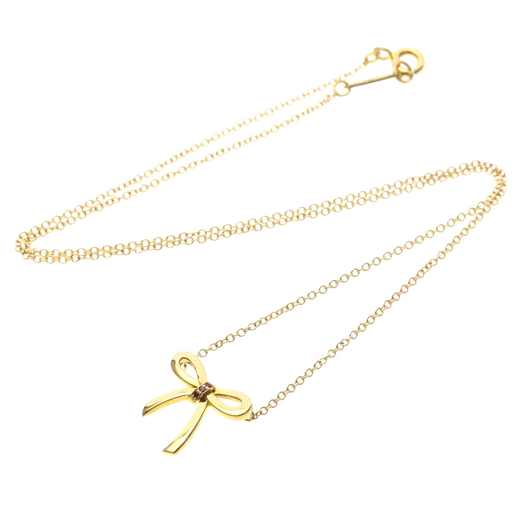 Tiffany Bow Ribbon · Rose Gold · Ruby