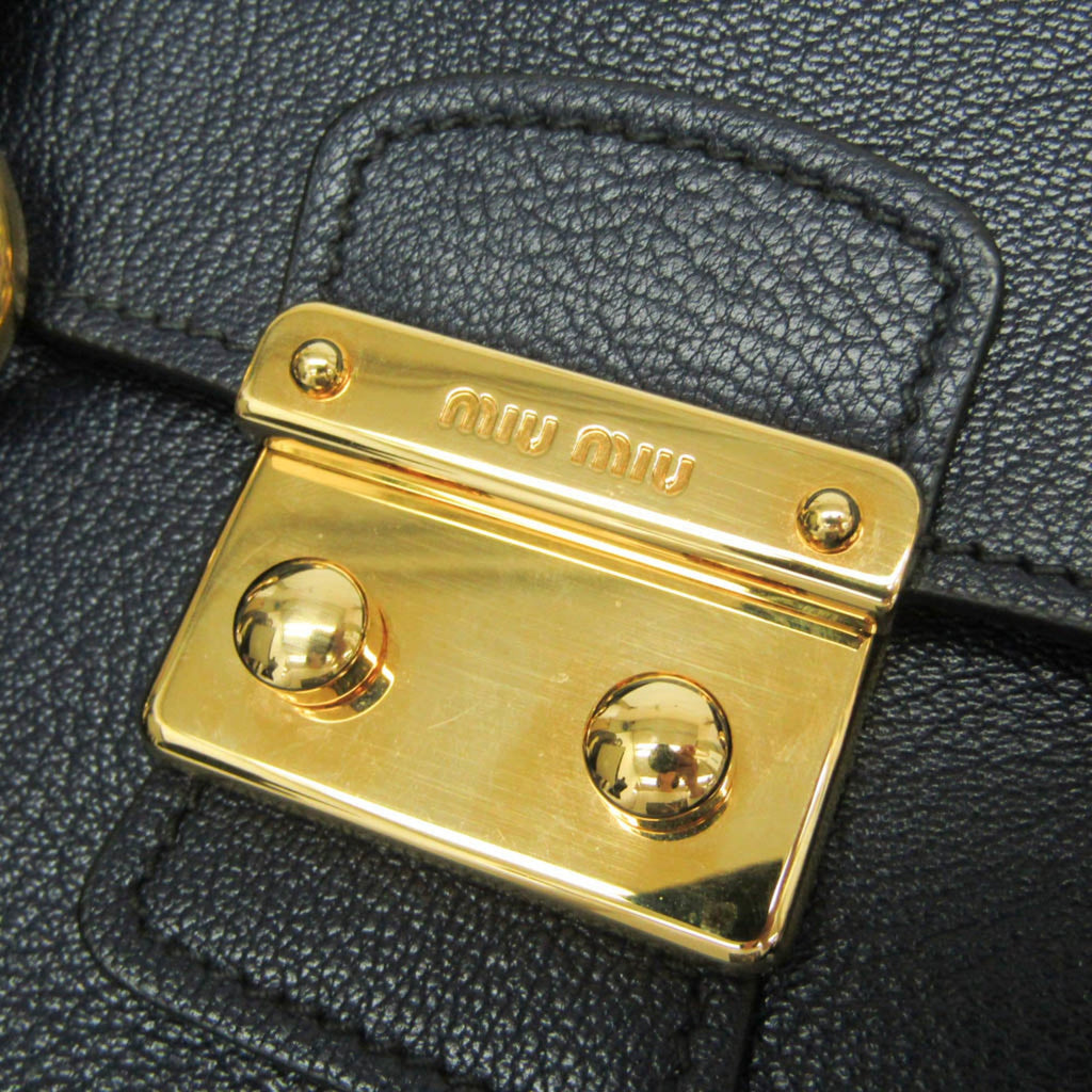 Miu Miu Madras · Leather