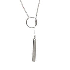 Gucci Lariat · 18K White Gold