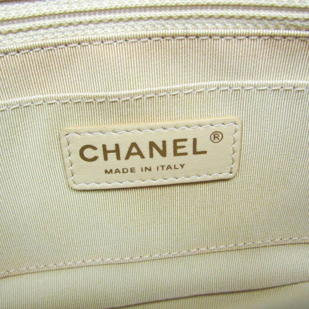 Chanel Chevron V-Stitch · Lamb Leather