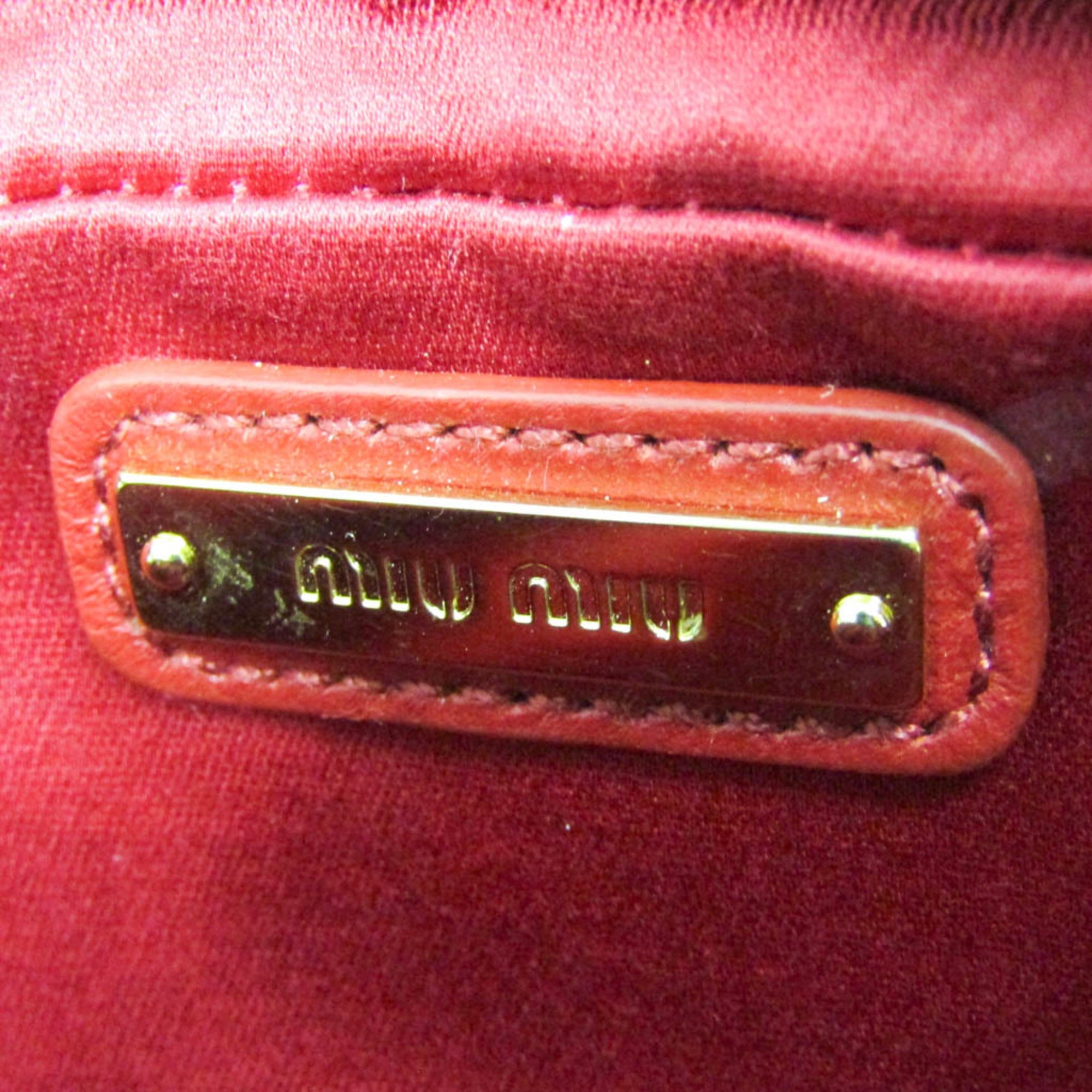 Miu Miu Matelassé · Chain Pouch