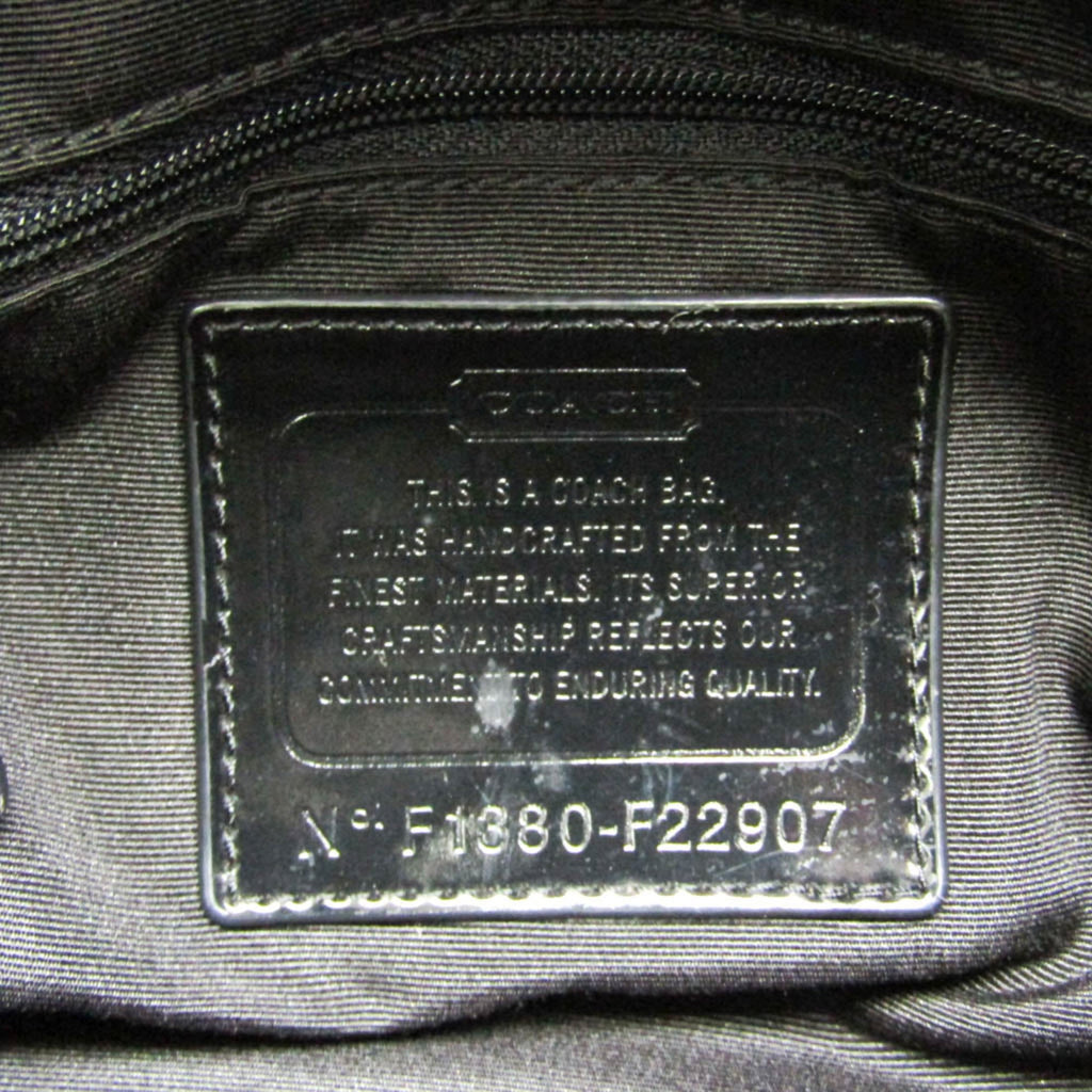 Coach Signature Stripe · Canvas & Leather