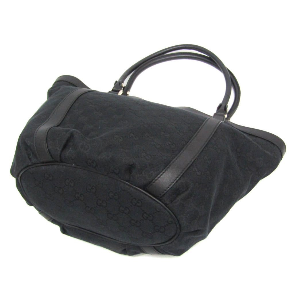 Gucci GG Canvas Tote · Leather Trim