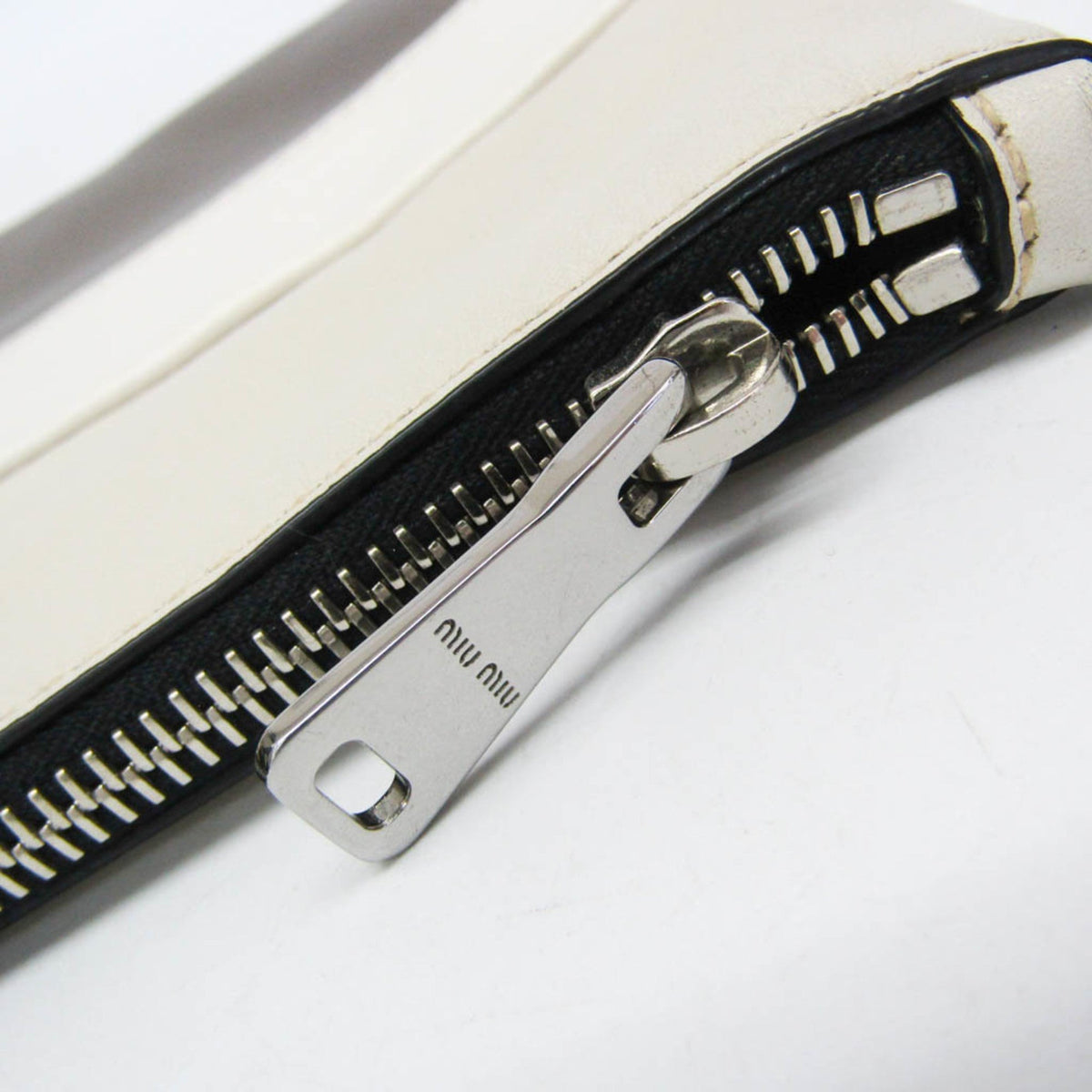 Miu Miu · Leather Clutch · Two-Tone