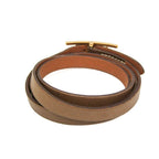 Hermès Hapi · Choker Bangle · Leather