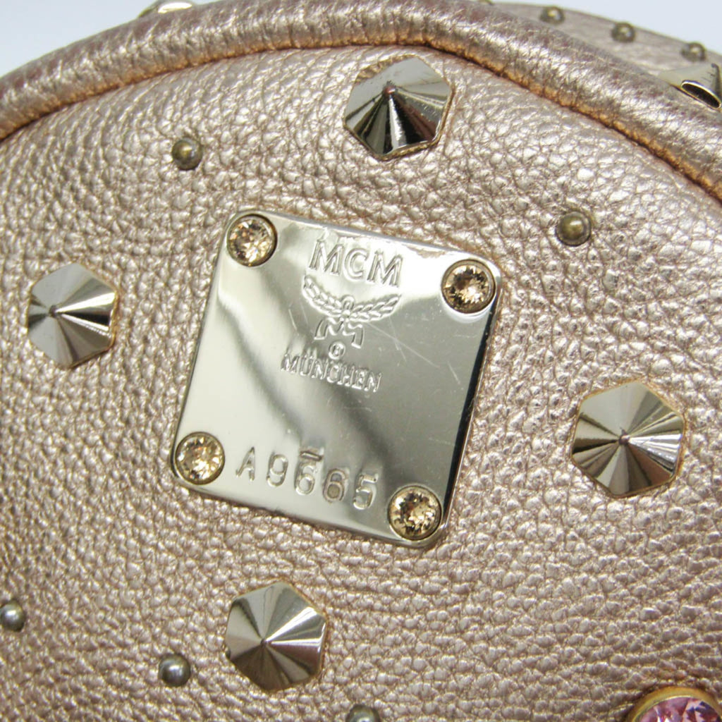 MCM Bebe Boo · Rose Gold Leather