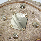 MCM Bebe Boo · Rose Gold Leather