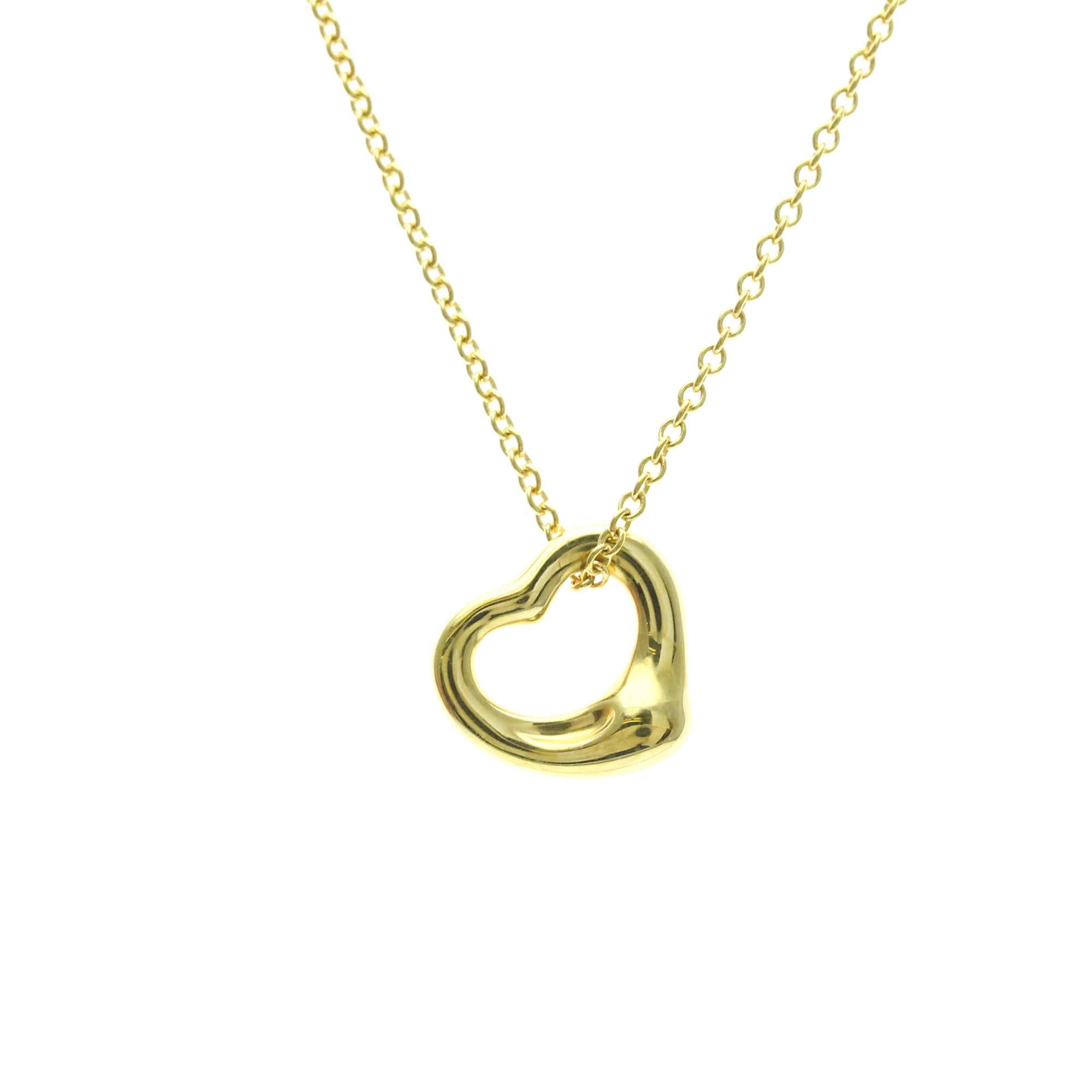 Tiffany Open Heart · 18K Yellow Gold