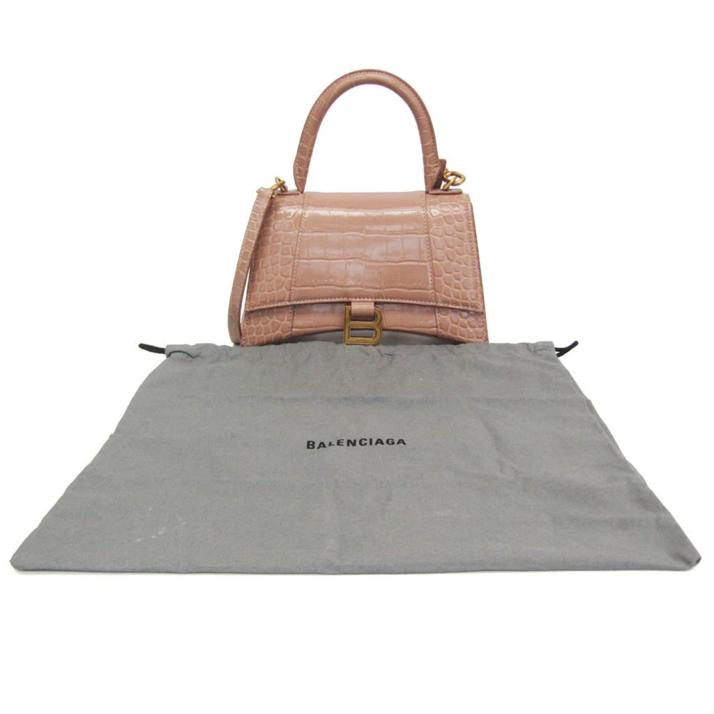 Balenciaga Hourglass · Embossed Leather
