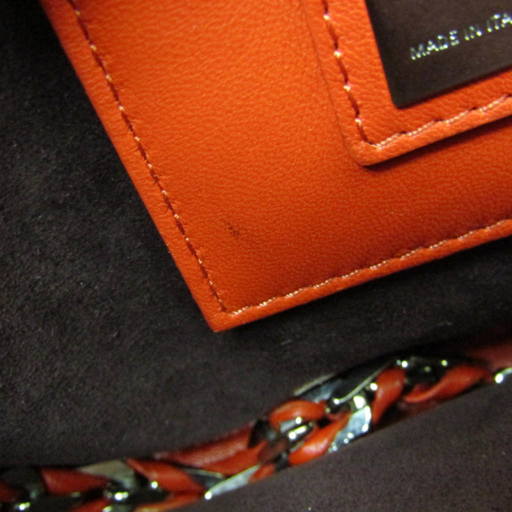 Fendi · Leather Shoulder Bag · Gold Hardware