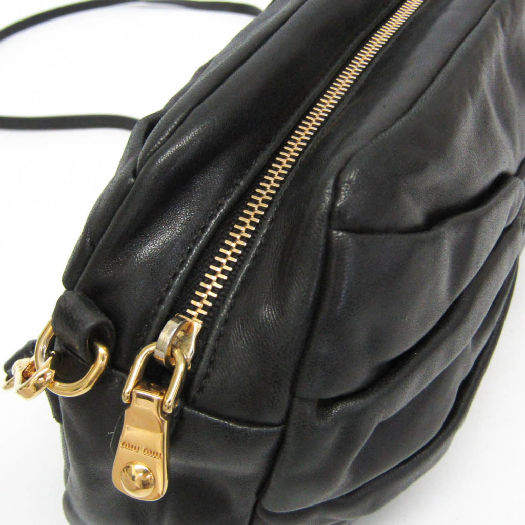 Miu Miu Ribbon Gather · Lambskin