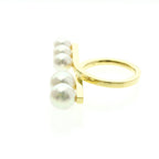 Tasaki Balance · Pearl · 18K Yellow Gold · Size 6 (EU 55)