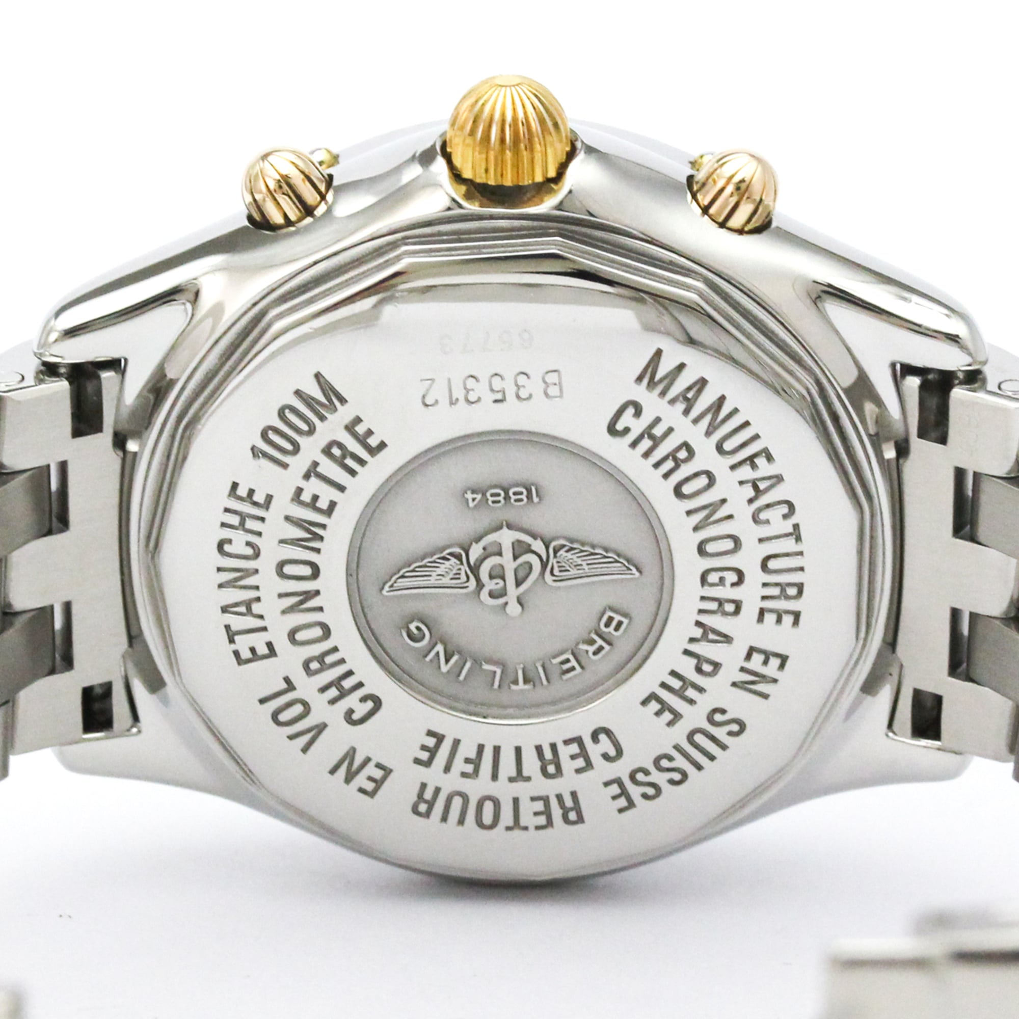 Breitling Shadow · Steel & 18K Yellow Gold