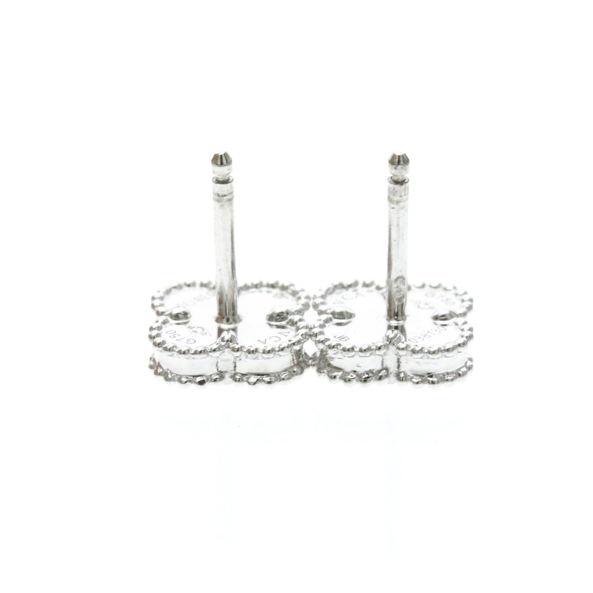 Van Cleef & Arpels Sweet Alhambra · Mother of Pearl · 18K White Gold