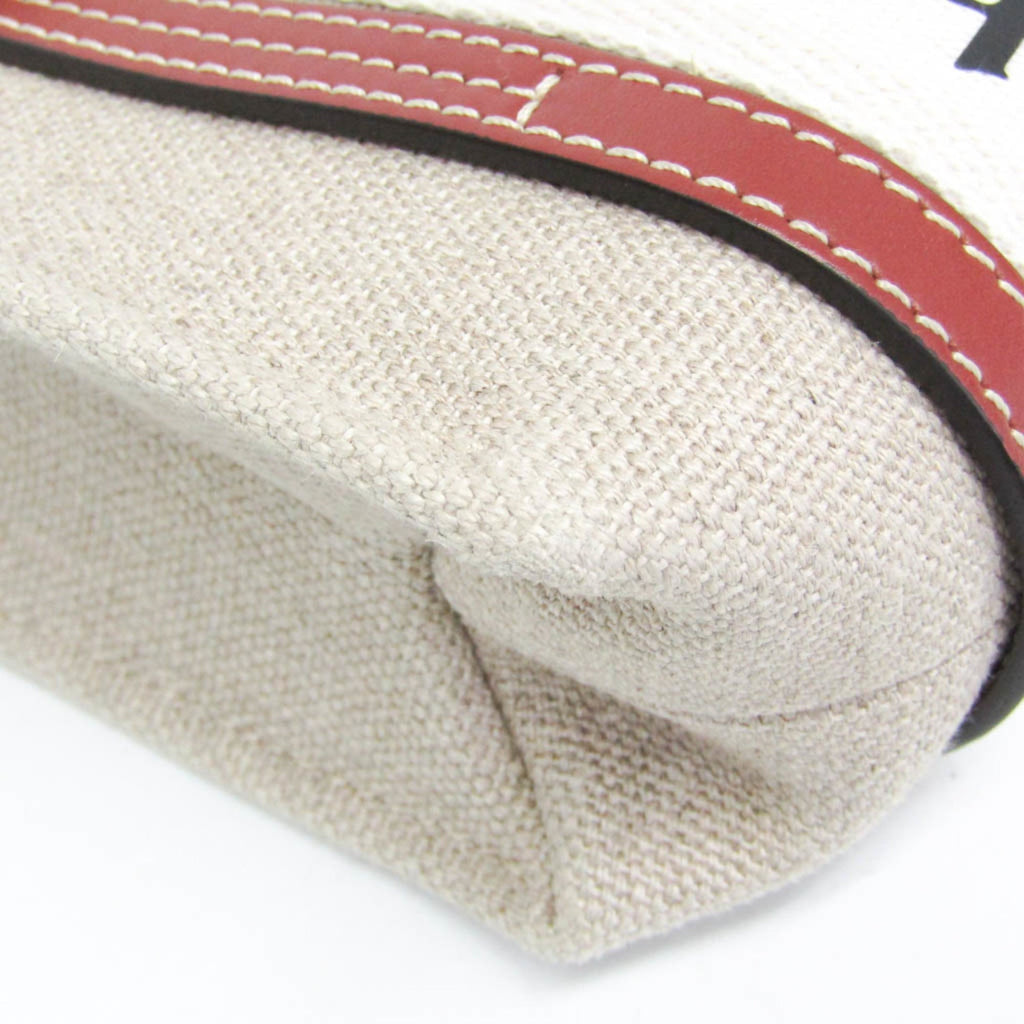 Chloé Woody Mini · Canvas & Leather