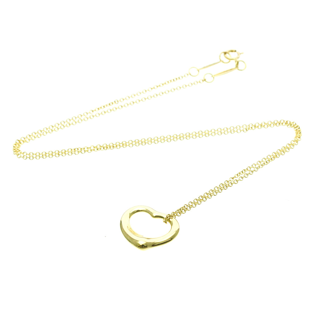 Tiffany Open Heart · 18K Yellow Gold