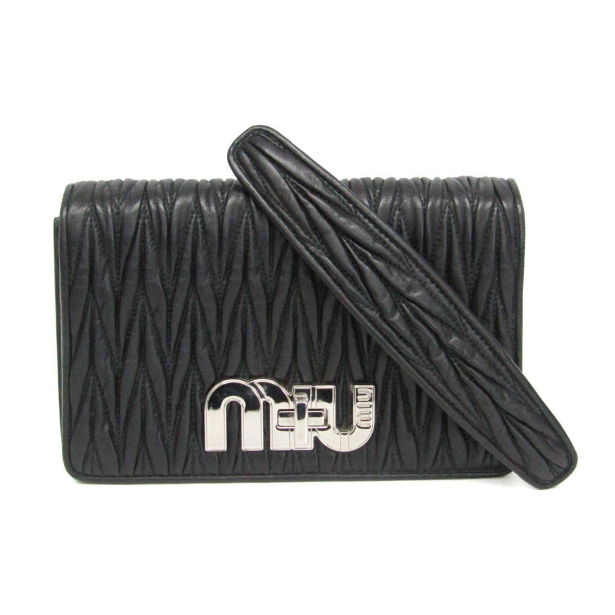 Miu Miu Matelassé · Chain Shoulder