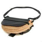 Loewe Gate · Raffia Crossbody