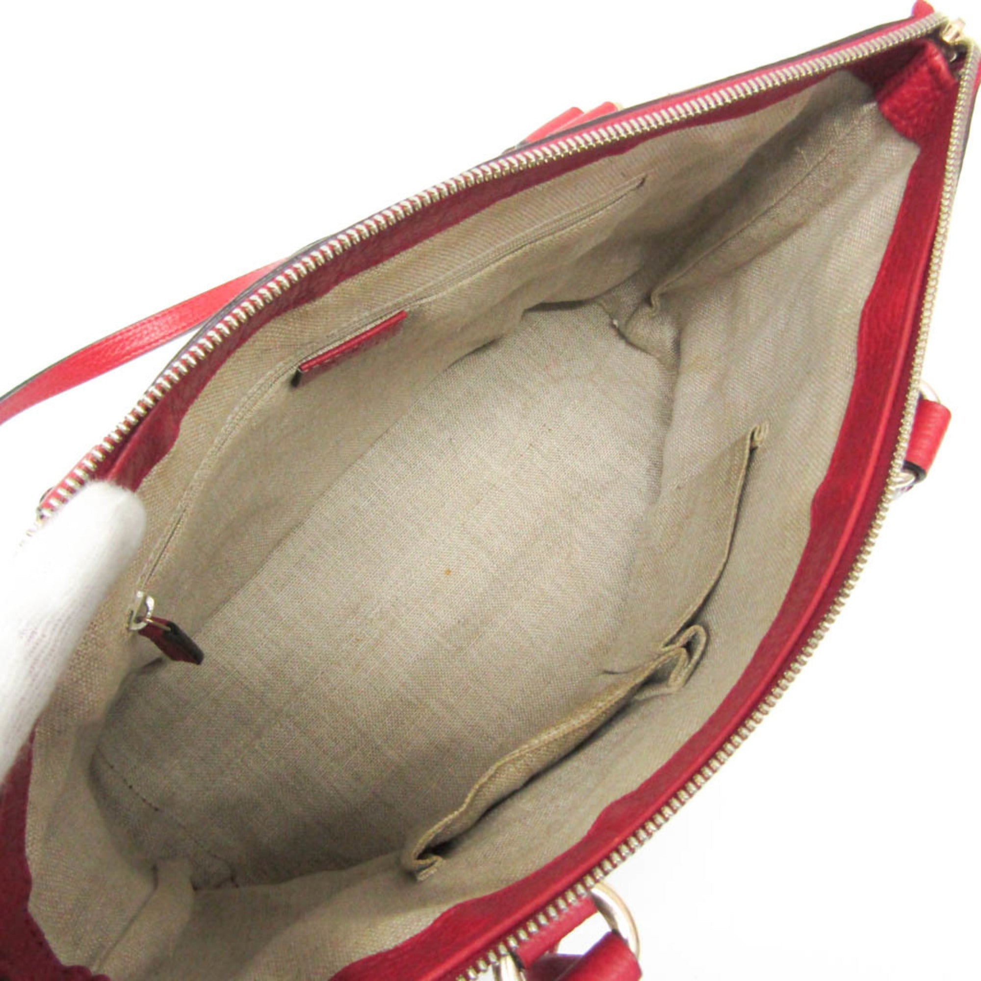Gucci Interlocking G · Leather Handbag