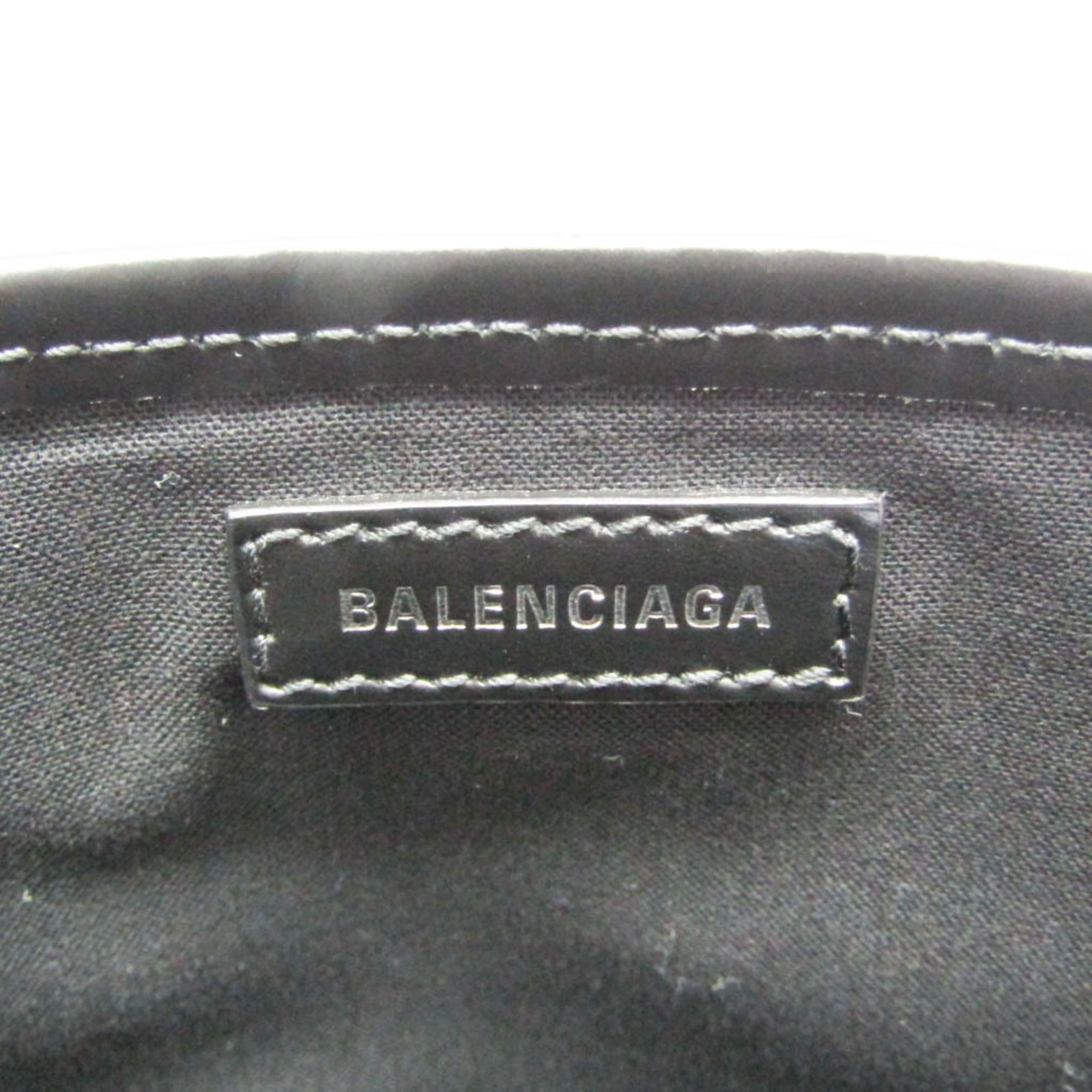 Balenciaga Navy Cabas S · Canvas Tote