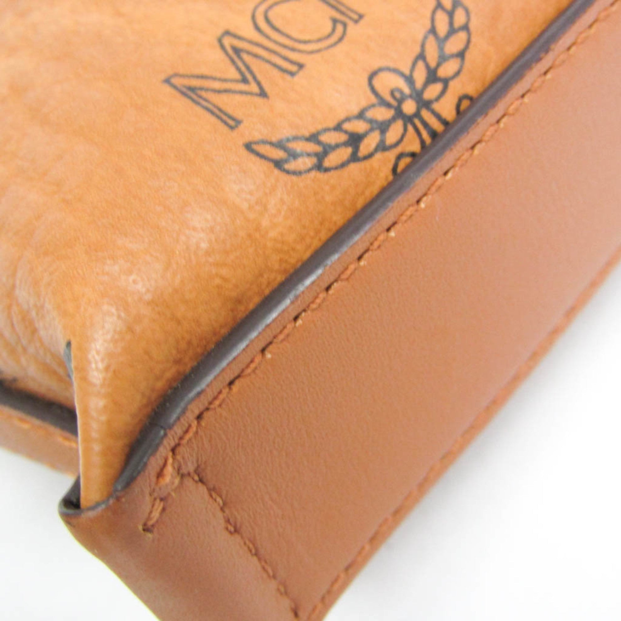 MCM Aren · Cognac Visetos