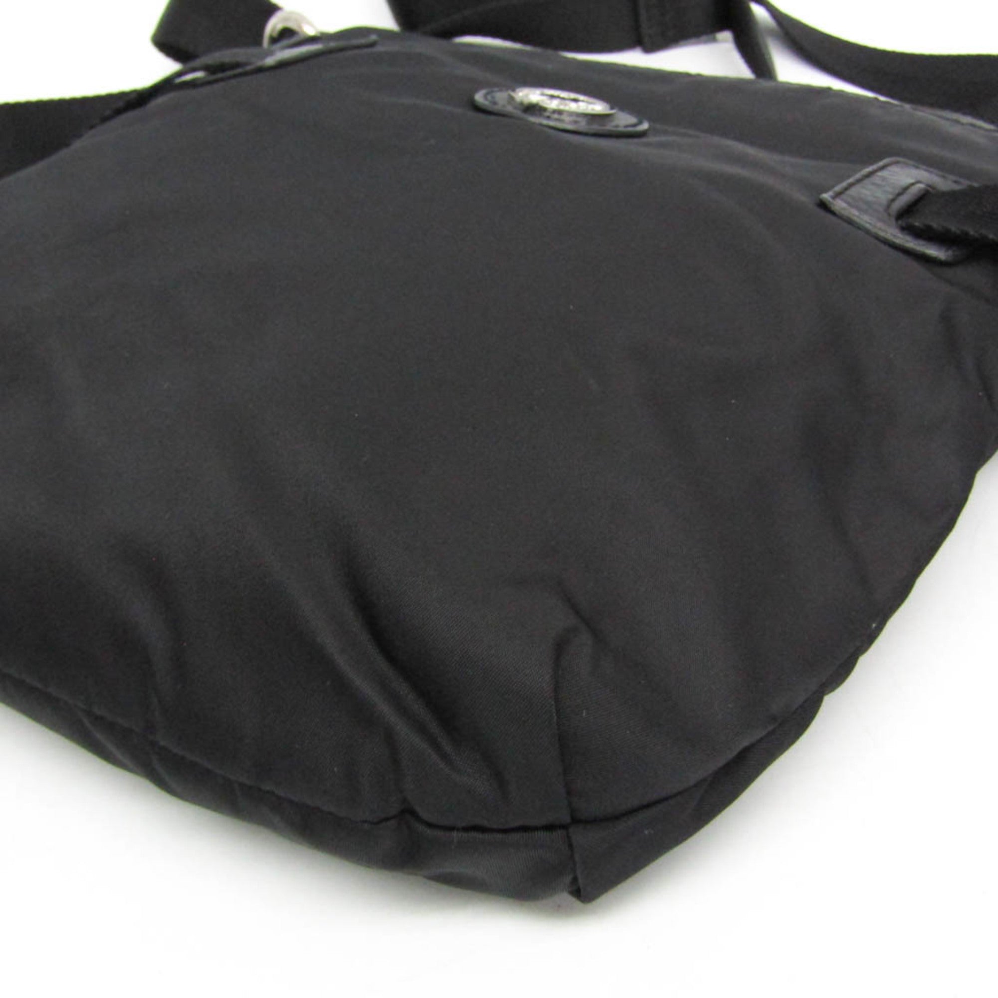 Hunting World · Nylon & Leather Shoulder Bag