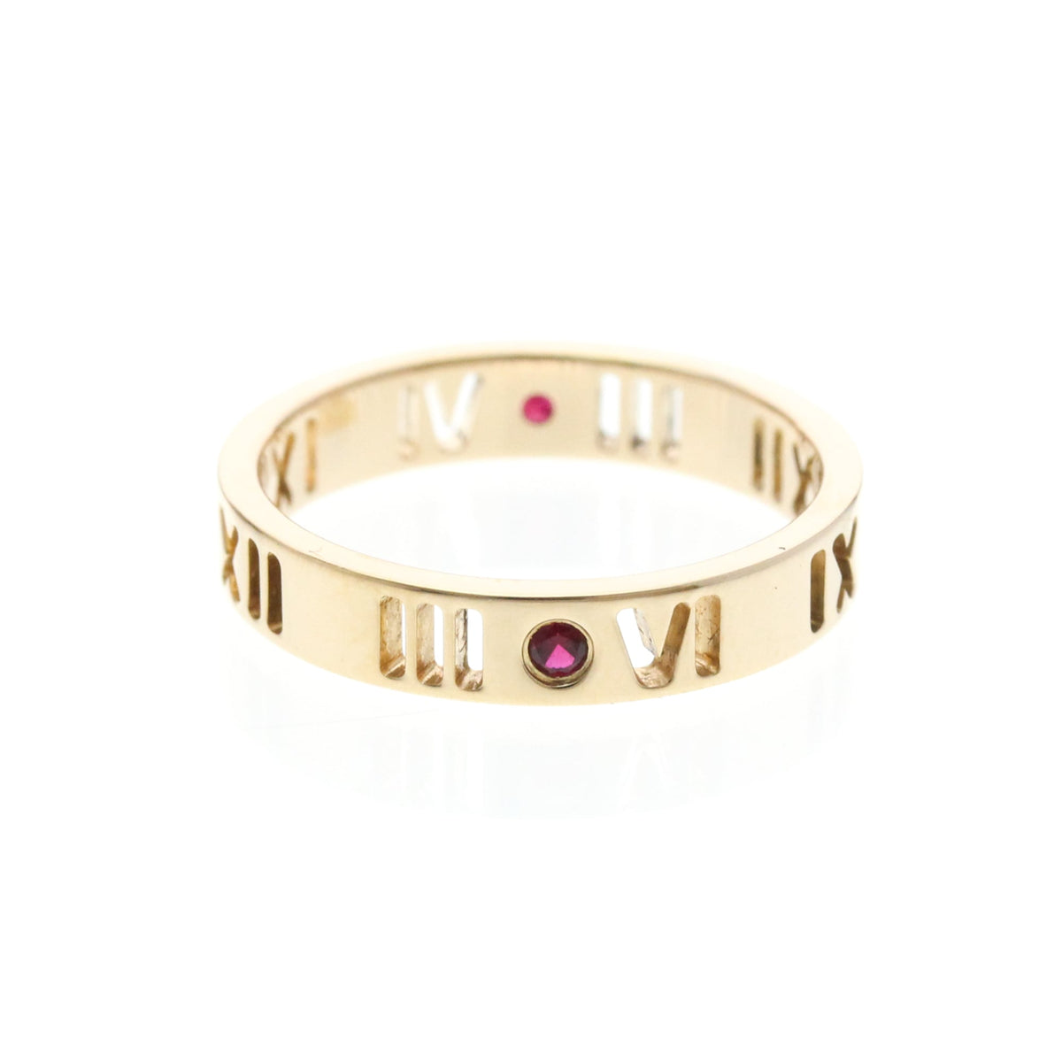 Tiffany Atlas Pierced Diamond · Rose Gold