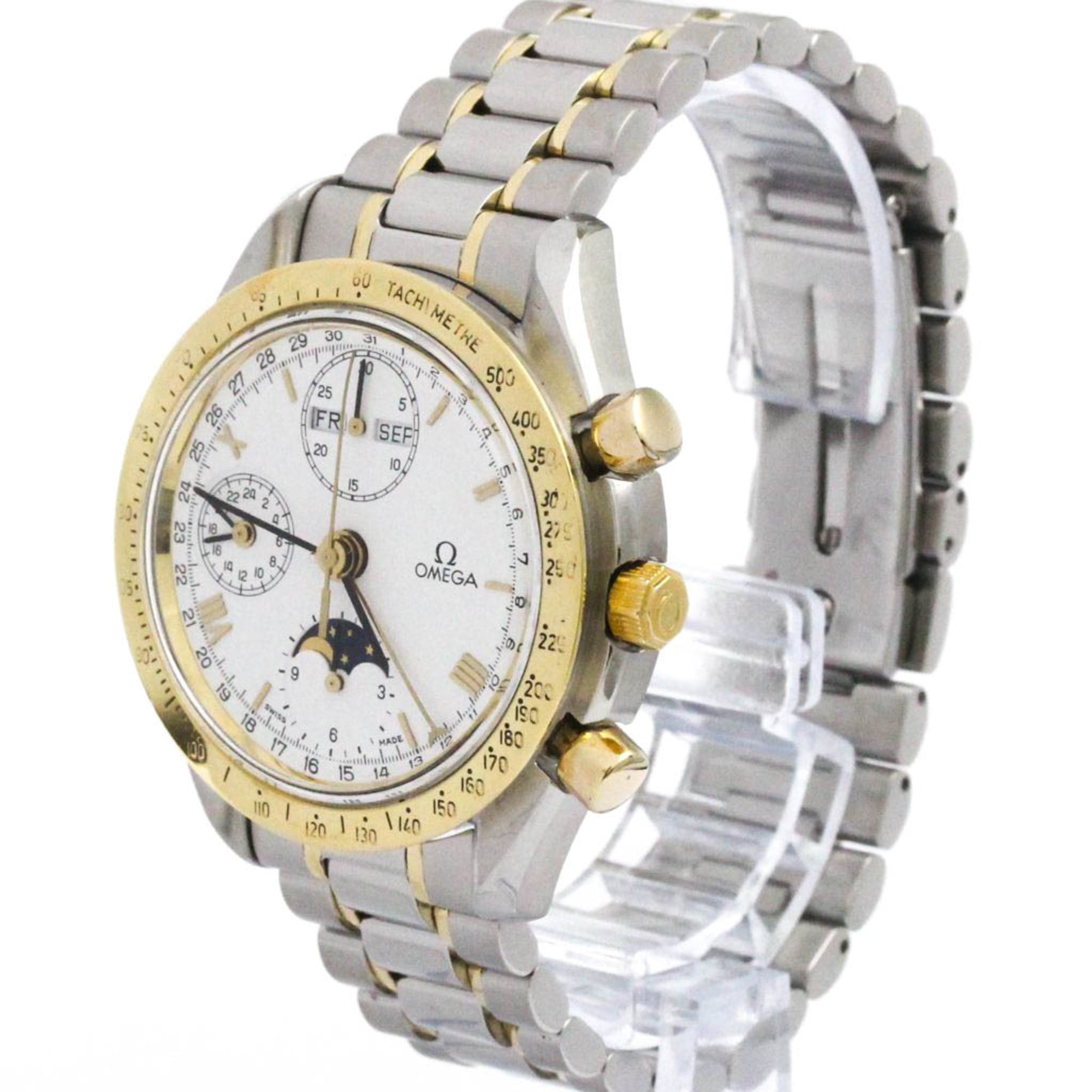 Omega Speedmaster · Moonphase · Steel & Gold