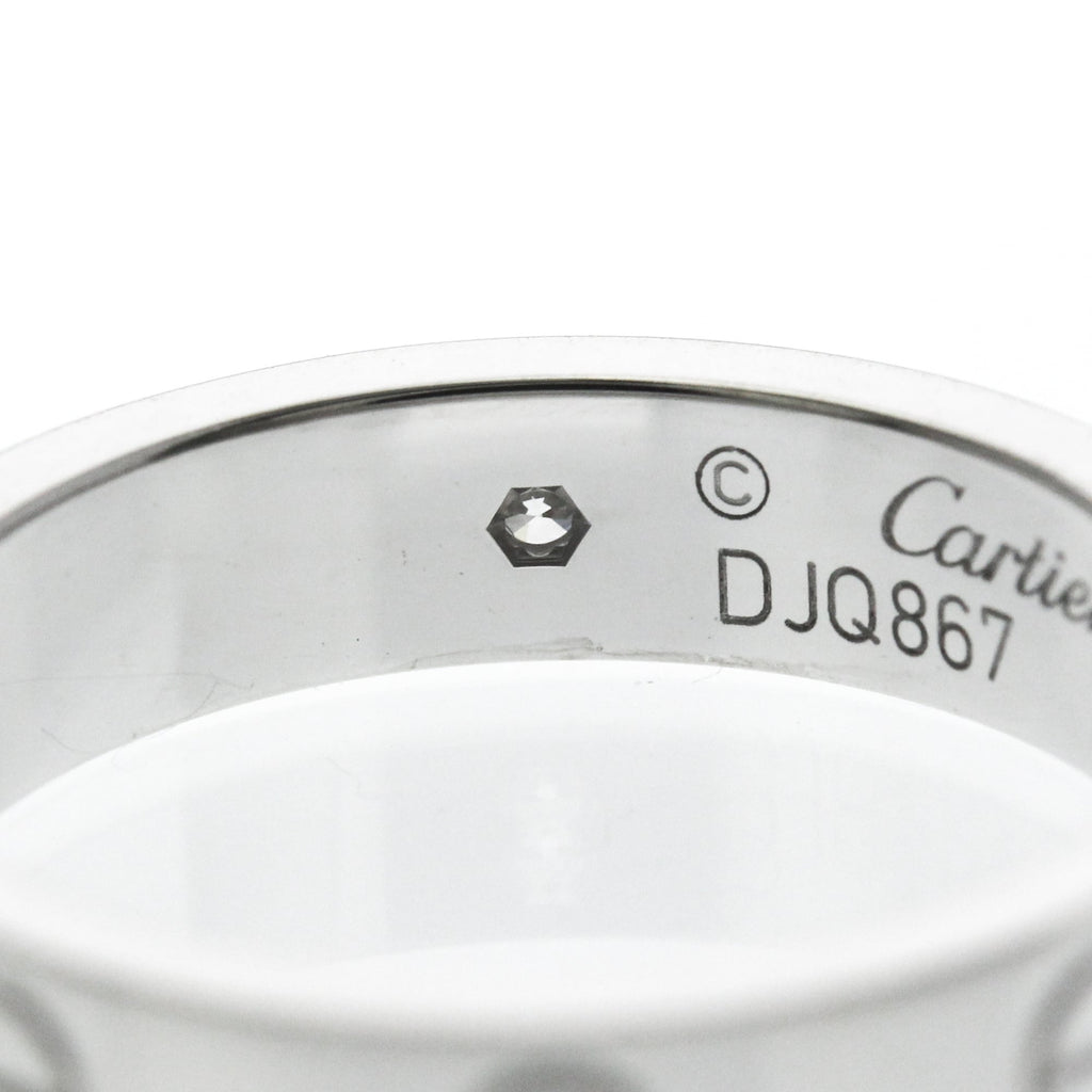 Cartier Mini Love · 18K White Gold · Diamond