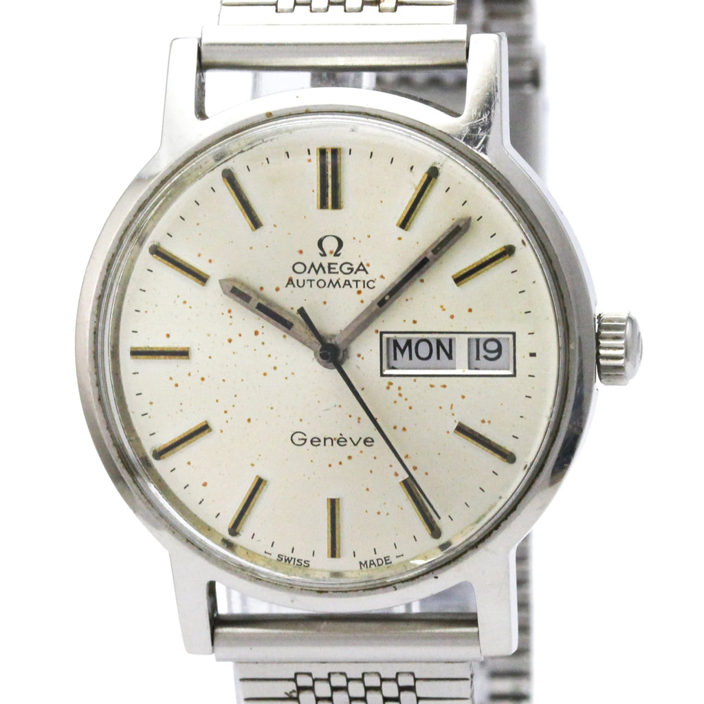 Omega Geneve · Steel · Day Date · Automatic